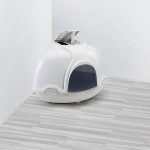 Купить IMAC био-туалет для кошек угловой GINGER 52х52х44,5h см, светло-серый IMAC в Калиниграде с доставкой (фото 1)