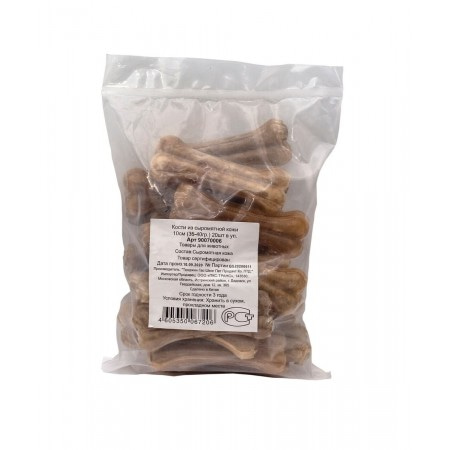 Лакомство для собак Каскад "Кость из жил", 35-40гр, 10 см. 1шт