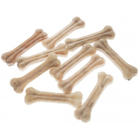 Лакомство для собак из жил Каскад "Кость", длина 18 см, 95-100 гр,  1шт