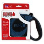 Поводок-рулетка KONG Ultimate XL лента 5 м, для собак весом до 70 кг, синяя