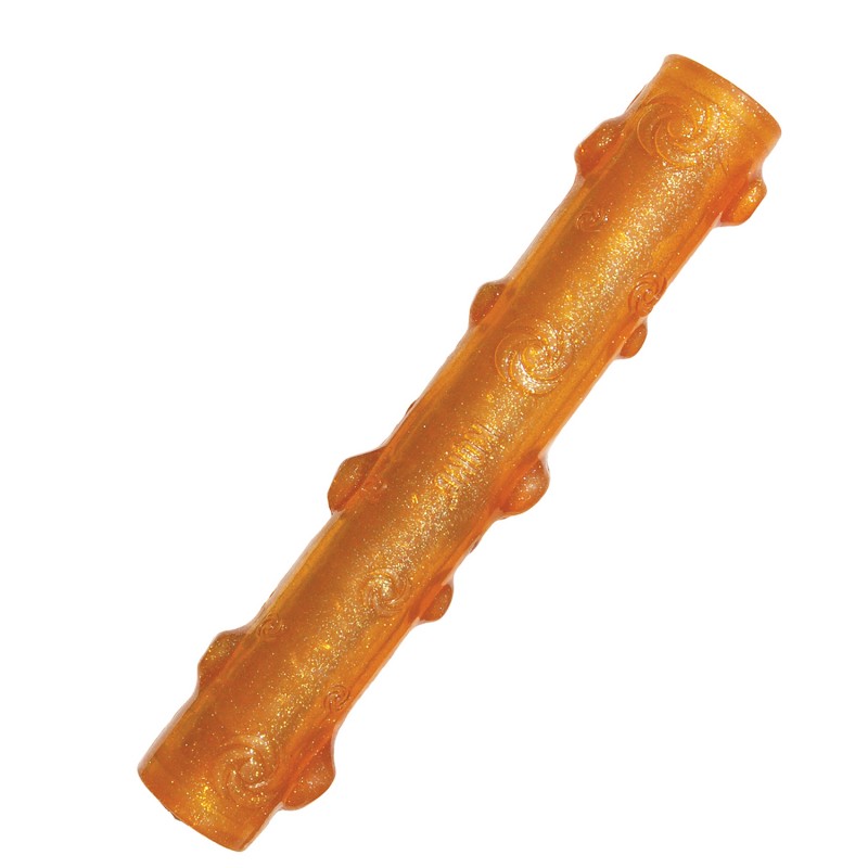 KONG игрушка для собак Squezz Crackle хрустящая палочка большая 27 см, цвета в ассортименте