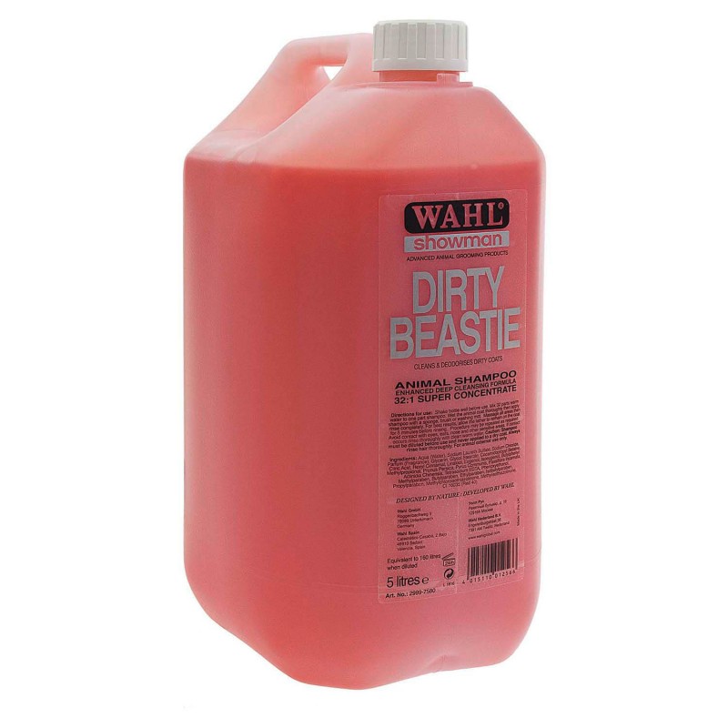 Wahl Dirty Beastie концентрированный супер шампунь для мелких животных 5 л