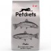 Корм сухой Petdiets для собак мелких пород, рыба, 2 кг