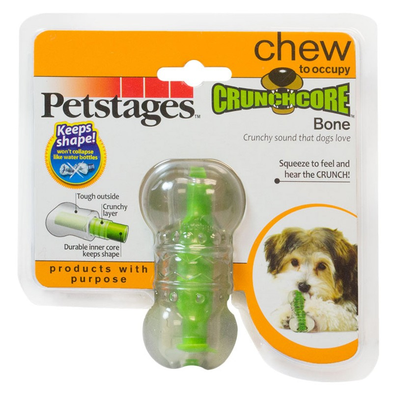 Купить Petstages игрушка для собак Хрустящая косточка резиновая 8 см очень маленькая Petstages в Калиниграде с доставкой (фото)
