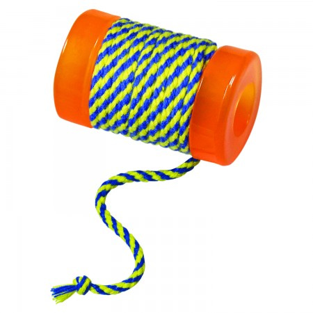 Petstages игрушка для кошек Energize ОРКА катушка с веревочкой 6 см