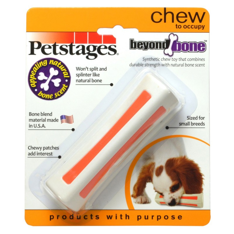 Купить Petstages игрушка для собак Beyond Bone, с ароматом косточки 11 см маленькая Petstages в Калиниграде с доставкой (фото)