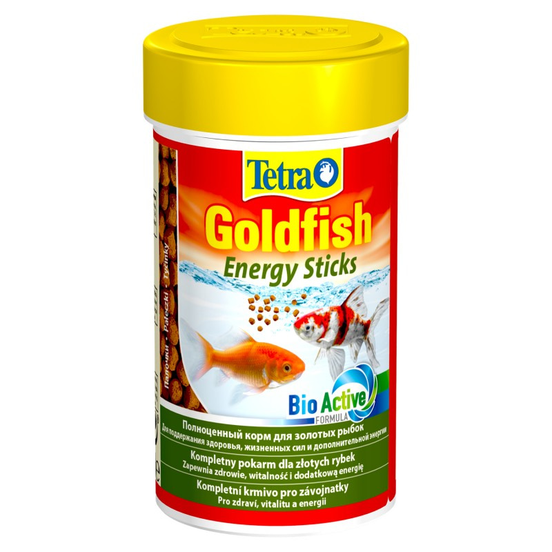 Tetra Goldfish Energy Sticks энергетический корм для золотых рыб в палочках 100 мл