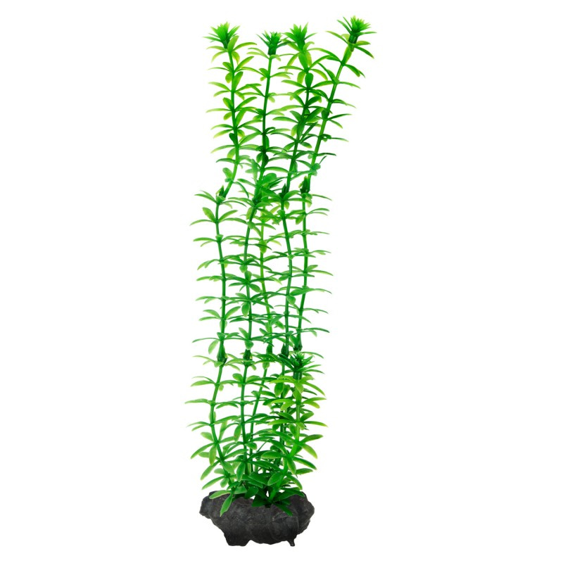 Tetra DecoArt Plantastics Anacharis искусственное растение Элодея для аквариума M (23 см)