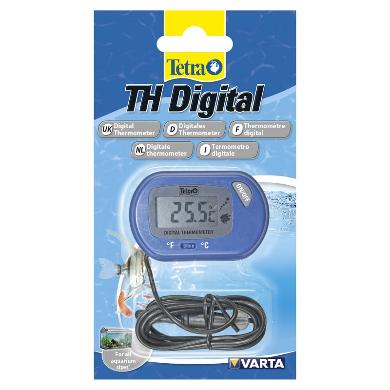 Tetra TH цифровой термометр для точного измерения температуры воды в аквариуме
