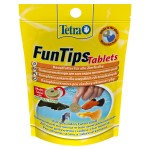 Tetra Fun Tips Tablets корм в таблетках для приклеивания к стеклу 20 таб