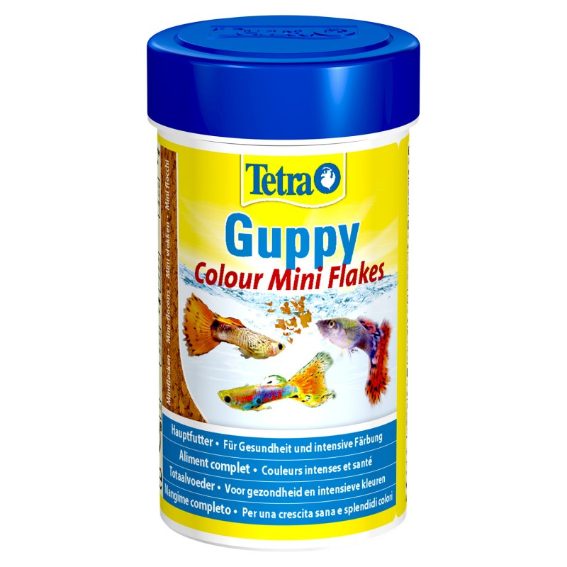 Tetra Guppy Colour корм для гуппи для улучшения окраса 100 мл