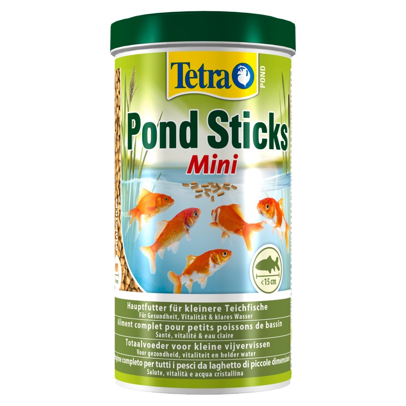 Tetra Pond Sticks Mini корм для мелких прудовых рыб мини-палочки 1 л