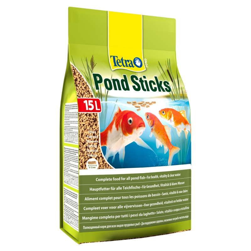 Tetra Pond Sticks корм для прудовых рыб в палочках 15 л