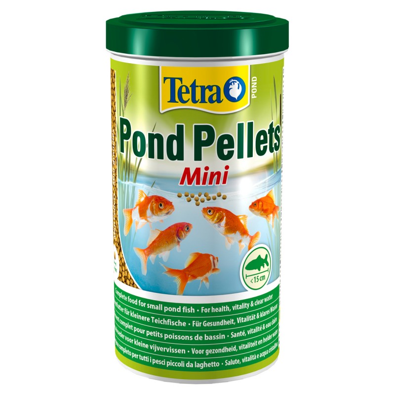 Tetra Floating Pellets S корм для прудовых рыб в шариках 1 л