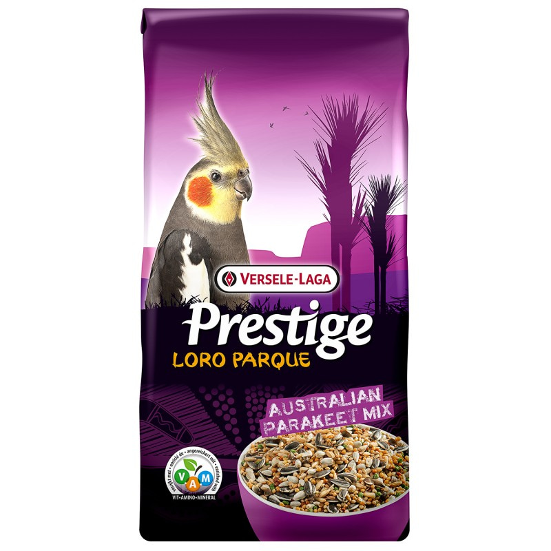 VERSELE-LAGA корм для средних попугаев Prestige PREMIUM Australian Parakeet Loro Parque Mix 1 кг