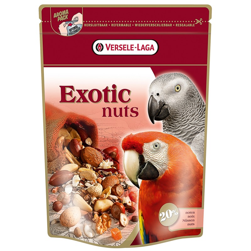 VERSELE-LAGA лакомство Exotic Nuts для крупных попугаев с орехами 750 г