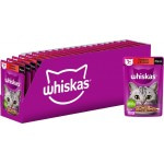 Купить WHISKAS консервы для кошек, желе с говядиной и ягненком, 75г Whiskas в Калиниграде с доставкой (фото)