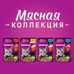 Купить Whiskas консервы для кошек Мясная коллекция курица 75г Whiskas в Калиниграде с доставкой (фото 6)