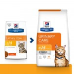 HILLS Prescription Diet c/d Multicare Urinary Care диетический корм для кошек для МКБ с курицей 400г