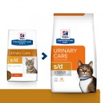 HILLS Prescription Diet s/d Urinary Care диетический корм для кошек для МКБ с курицей 1.5кг