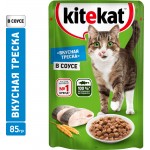 Купить Консервы для кошек KiteKat рыба в соусе 85г Kitekat в Калиниграде с доставкой (фото 1)