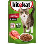 Купить Консервы для кошек KiteKat говядина в желе 85г Kitekat в Калиниграде с доставкой (фото 12)