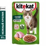 Купить Консервы для кошек KiteKat кролик в соусе 85г Kitekat в Калиниграде с доставкой (фото 1)