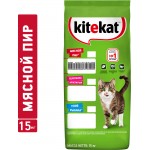 Купить Корм сухой для кошек KiteKat Мясной пир 15 кг Kitekat в Калиниграде с доставкой (фото)