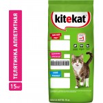 Купить Корм сухой для кошек KiteKat аппетитная телятинка 15 кг Kitekat в Калиниграде с доставкой (фото)