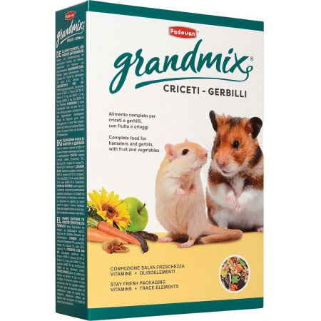 Корм для хомяков и песчанок Padovan Grandmix Criceti-Gerbilli, 400 г
