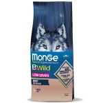 Сухой корм с низким содержанием злаков Monge BWild Dog Low Grain Goose из мяса гуся для взрослых собак всех пород 12 кг