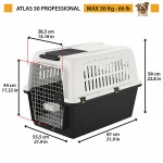 Купить Ferplast ATLAS 50 PROFESSIONAL перевозка для собак средних и крупных пород до 30 кг, 81 x 55,5 x 59,5 см Ferplast в Калиниграде с доставкой (фото 2)