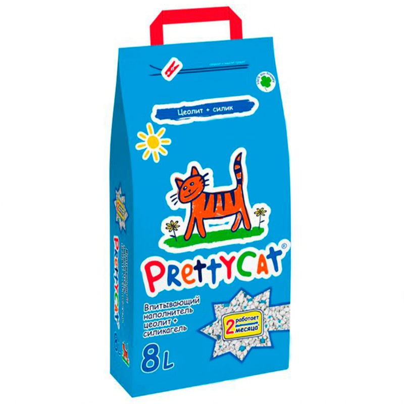 Купить PrettyCat наполнитель впитывающий для кошачьих туалетов "Naturel" 4 кг (8 л) PrettyCat в Калиниграде с доставкой (фото)