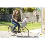 Контейнер Ferplast ATLAS BIKE 20 RAPID для перевозки кошек и собак мелкого размера на велосипеде, 47×35,5×34,5 см