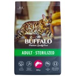 Сухой корм Mr. Buffalo STERILIZED с лососем для стерилизованных кошек и кастрированных котов 1.8 кг