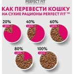 Купить Сухой корм для кошек Perfect Fit для красивой шерсти и здоровой кожи, с индейкой, 650 гр Perfect Fit в Калиниграде с доставкой (фото 5)
