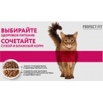 Купить Сухой корм для кошек Perfect Fit для красивой шерсти и здоровой кожи, с индейкой, 650 гр Perfect Fit в Калиниграде с доставкой (фото 6)
