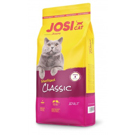 JosiCat Sterilised Classic  корм для взрослых стерилизованных кошек 18 кг