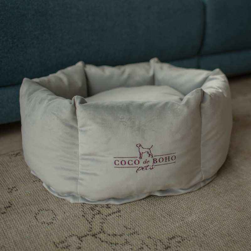 Лежанка круглая для собак и котов Coco de Boho Pets Premium Medium 75*25 см