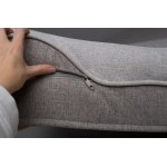 Ортопедическая лежанка для собак и котов Coco de Boho Pets «Kenya COMFORT Сement ASH Large» 82*102*20 см