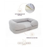 Ортопедическая лежанка для собак и котов Coco de Boho Pets «Relax Kenya Сement Small» 50*72*20 см