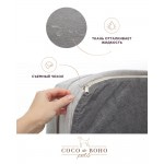 Ортопедическая лежанка для собак и котов Coco de Boho Pets «Relax Kenya Сement Small» 50*72*20 см