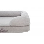 Ортопедическая лежанка для собак и котов Coco de Boho Pets «Relax Kenya Сement Small» 50*72*20 см