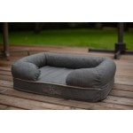 Ортопедическая лежанка для собак и котов Coco de Boho Pets «Relax Kenya Anthracite Large» 82*102*20 см