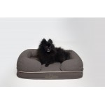 Ортопедическая лежанка для собак и котов Coco de Boho Pets «Relax Kenya Anthracite Small» 50*72*20 см
