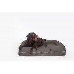 Ортопедическая лежанка для собак и котов Coco de Boho Pets «Relax Kenya Anthracite Large» 82*102*20 см