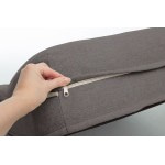 Ортопедическая лежанка для собак и котов Coco de Boho Pets «Relax Kenya Anthracite Large» 82*102*20 см
