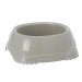 Миска нескользящая Moderna Smarty Bowl №3 для собак, пластик, светло-серая, 1245 мл, d-19 см