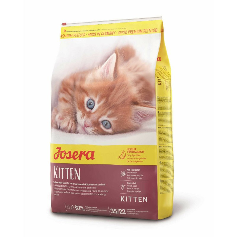 Сухой корм суперпремиум класса JOSERA Kitten для котят, а также для беременных и лактирующих кошек 10 кг