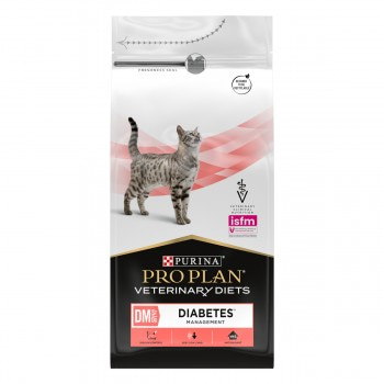 Purina Pro Plan Veterinary diets DM для кошек при диабете, 1,5 кг